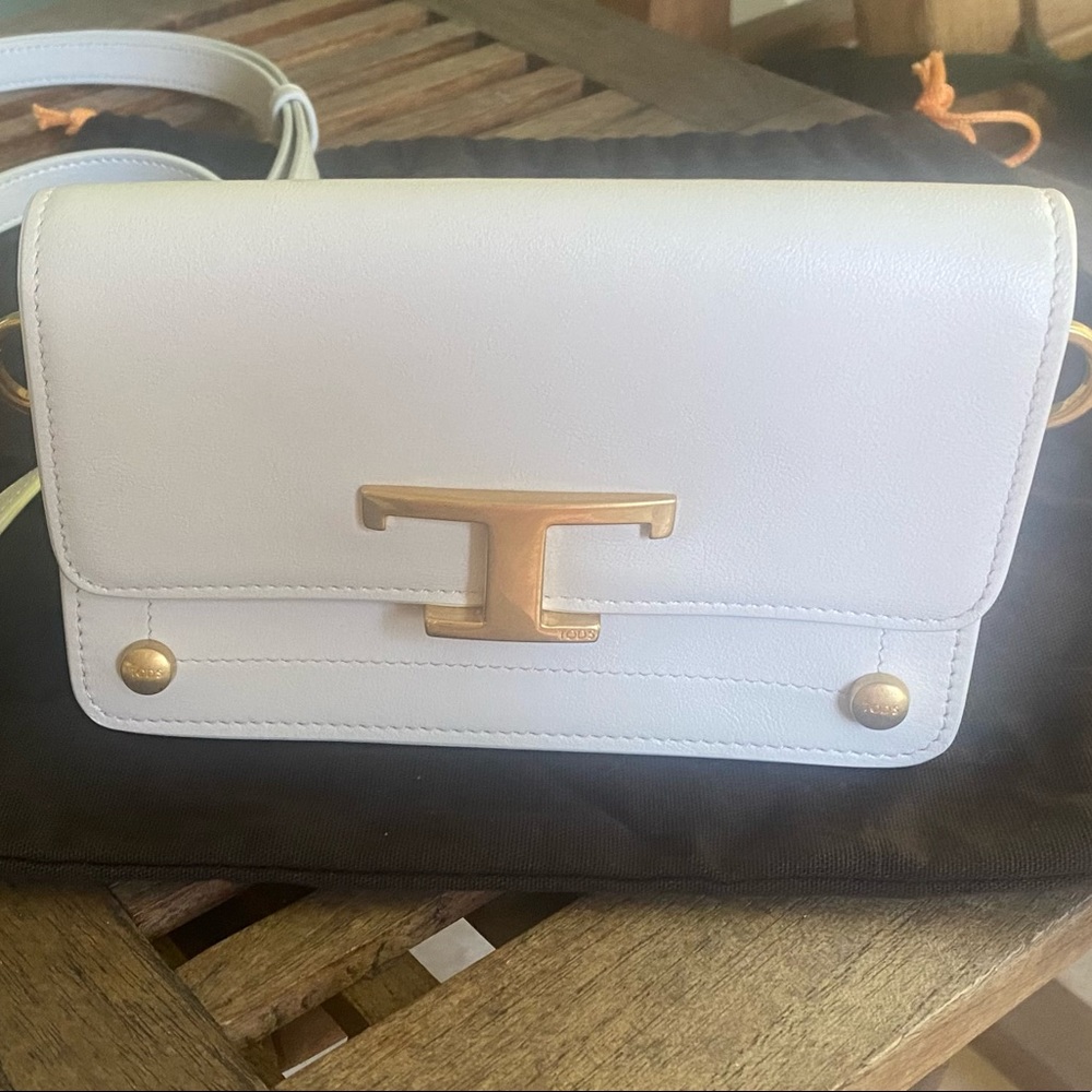 TOD’s Timeless Crossbody Bag in Leather Micro